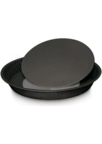 28 cm Çıkarılabilir Taban Yuvarlak Kek Kalıbı, Beyaz, Pratik ve Şık Tasarım