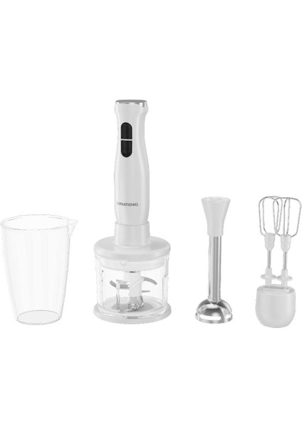El Blender Seti 700W, Beyaz, Çok Fonksiyonlu, Kolay Kullanım