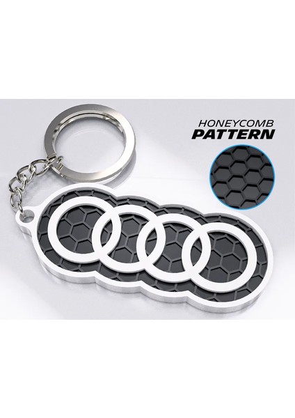 Audi Logolu Anahtarlık