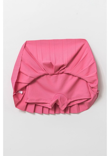 Lyrax Kabartmalı Şort Etekli Crop Kız Çocuk Sporcu Takım fiyatları