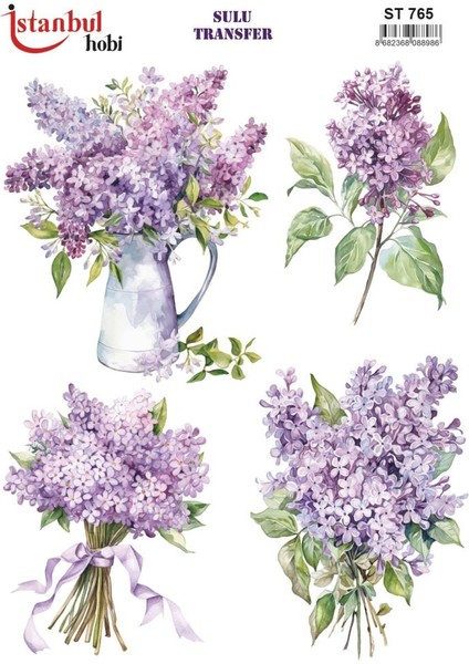 Sulu Transfer Kağıdı 25X35CM ST-765