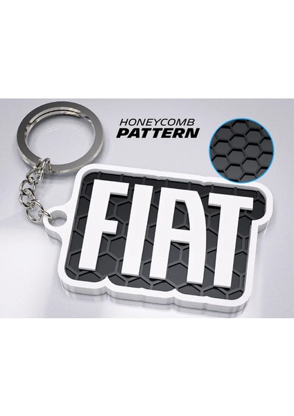 Fiat Yazı Anahtarlık
