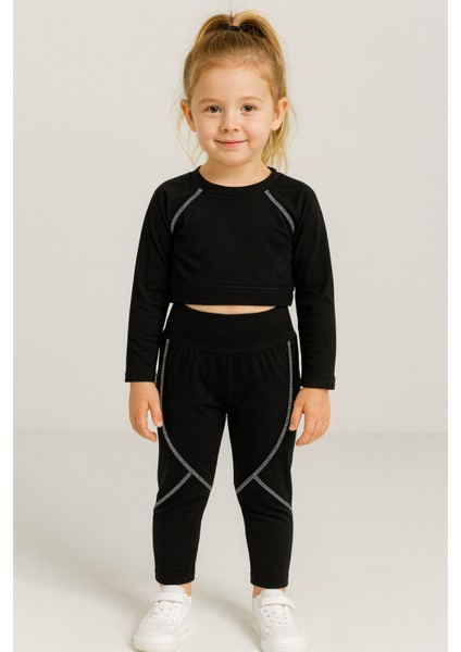 Kız Çocuk Uzun Kollu Sporcu Takım
