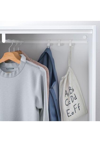 Gardırop Borusu, Beyaz, 80X40 cm fiyatları