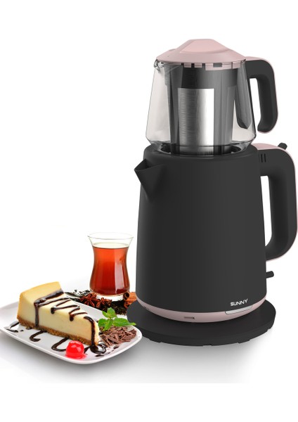 Çok Renkli Elektrikli Çay Makinesi, Pratik ve Şık Tasarım