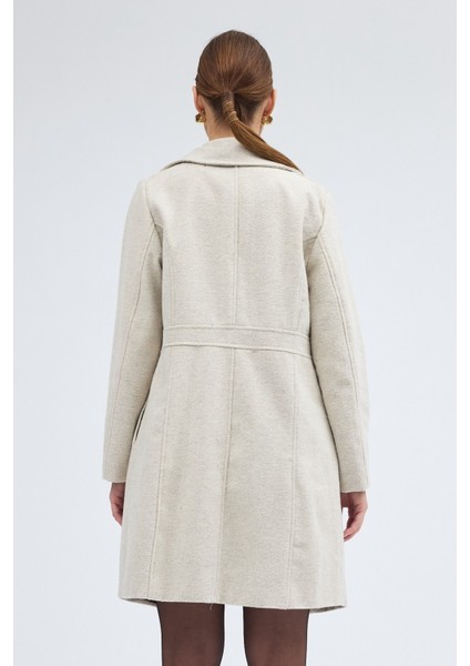 Dikiş Detaylı Tasarım Kaşe Kaban fırsatları