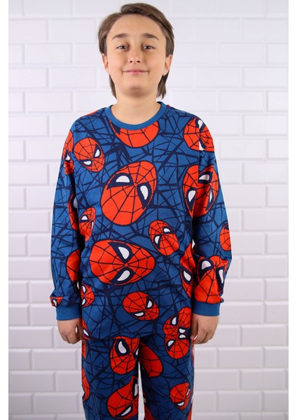 Örümcek Adam Baskılı Yazlık Pijama Takım