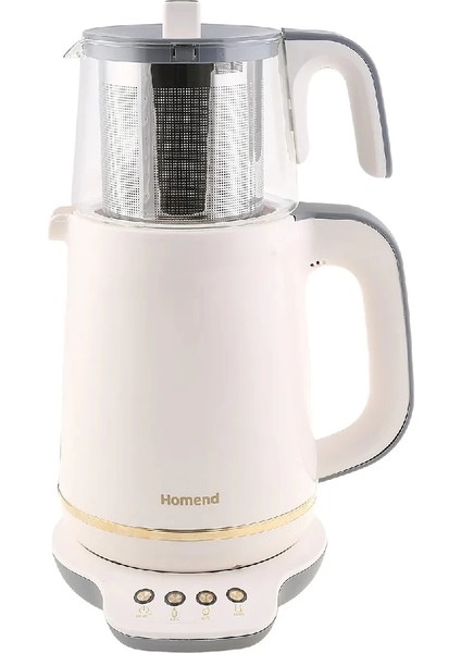 Konuşan Çay Makinesi, Krem Gold, 1760H, Bej, Şık ve Fonksiyonel Tasarım