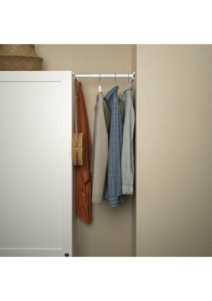 Ayarlanabilir Askı Borusu, Beyaz, 30-47X40 cm fiyatları