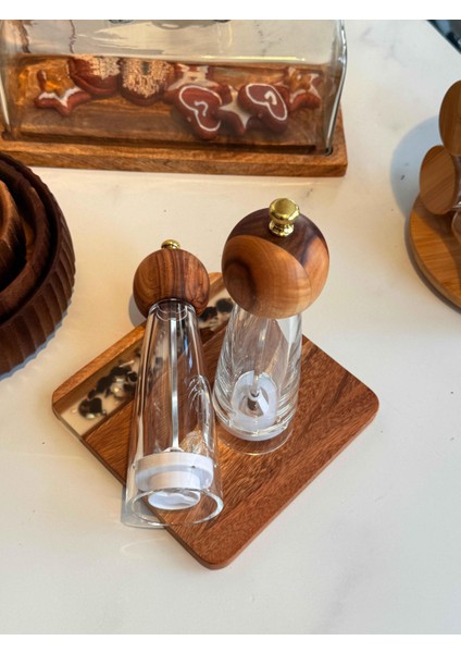 Bambu Tuzluk-Karabiber Değirmeni 2 'li fırsatları