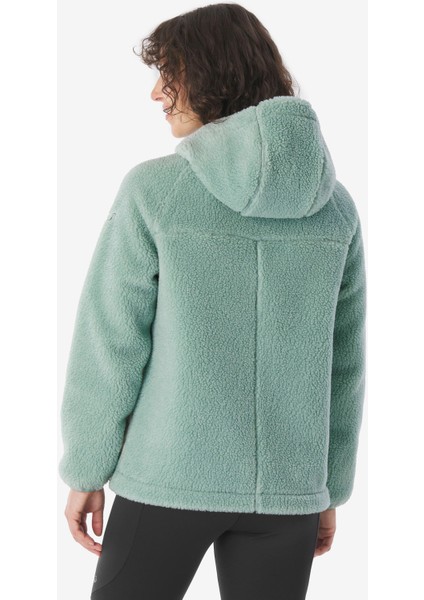 Quechua Kadın Sıcak Tutan Outdoor Polar Kışlık Mont/kar Montu - Yeşil - SH900 modelleri