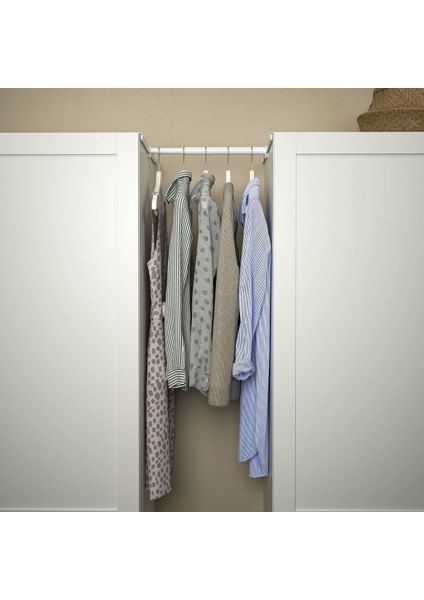 Ayarlanabilir Askı Borusu, Beyaz, 30-47X55 cm fiyatları