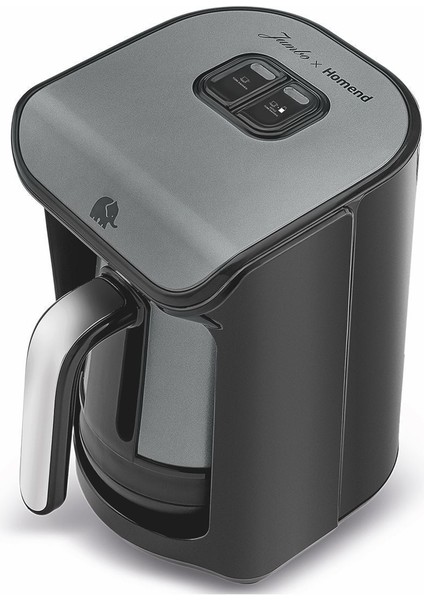 Antrasit Renkli Otomatik Türk Kahvesi Makinesi, Pratik ve Şık Tasarım fiyatları