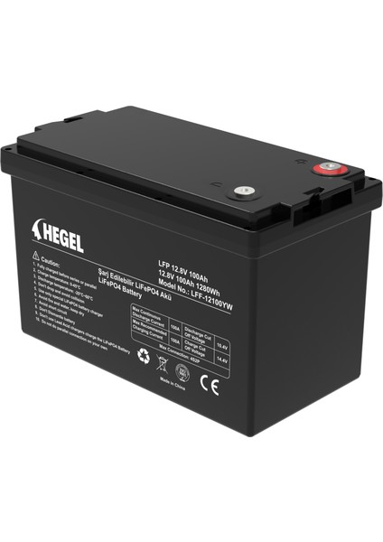 Lityum Akü 12.8V 100AH Lifepo4 modelleri