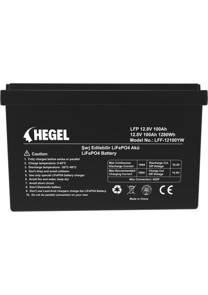 Lityum Akü 12.8V 100AH Lifepo4 fırsatları
