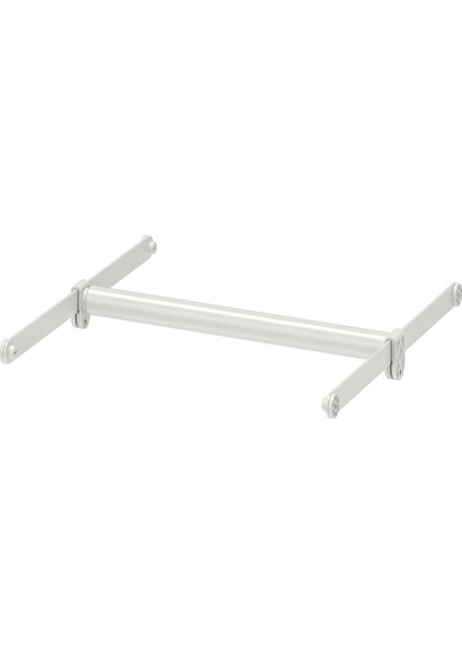 Ayarlanabilir Askı Borusu, Beyaz, 30-47X40 cm