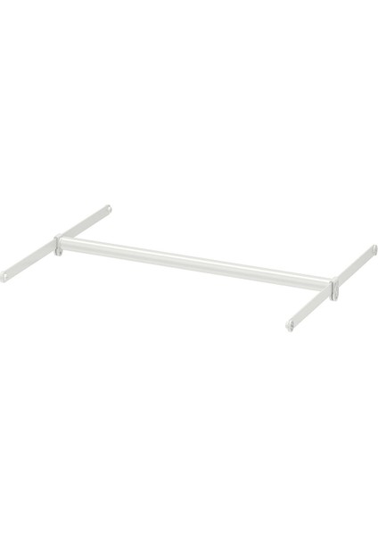 Ayarlanabilir Askı Borusu, Beyaz, 60-100X55 cm