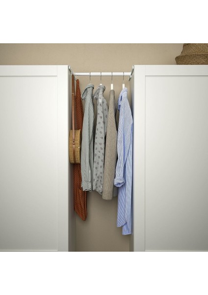 Ayarlanabilir Askı Borusu, Beyaz, 30-47X55 cm fiyatları