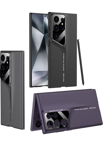 Samsung Galaxy S24 Ultra Kılıf Ultra Ince Kamera Korumalı Sert Rubber Zore Procase Kapak + Hayalet Cam Ekran Koruyucu fırsatları