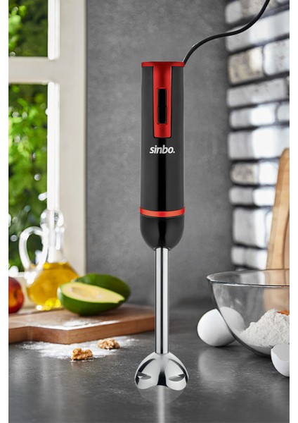 Kırmızı ve Siyah El Blenderi SHB-3179, Pratik ve Şık Tasarım. fiyatları