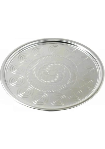 65CM Paslanmaz Çelik Yer Sofrası ve Sunum Tepsisi, Şık ve Dayanıklı Tasarım