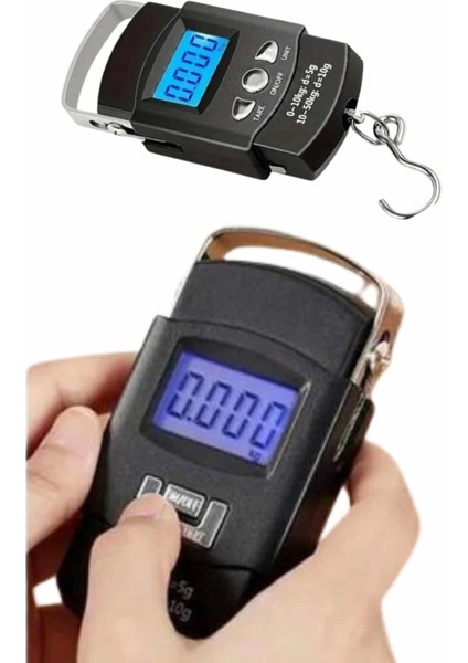 Dijital El Terazisi 50 kg Kapasiteli LCD Ekranlı, Çok Renkli, Pratik ve Güvenilir Kullanım fırsatları