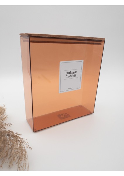 Çok Amaçlı Vakum Kapaklı Saklama Kavanozu 2500ML Amber Renk fırsatları