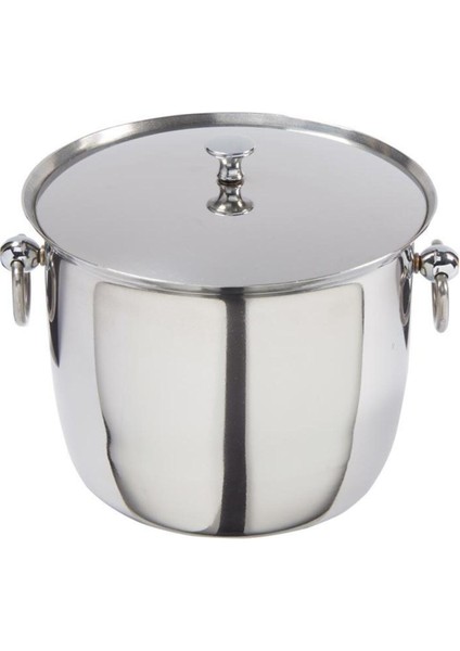 Gri Renkli Termoslu Buz Kovası, Serinlik ve Şıklık Bir Arada