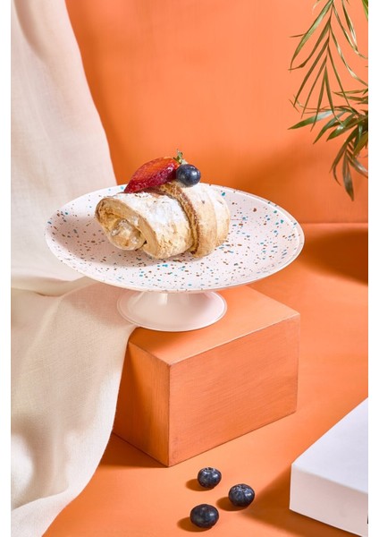 Beyaz Ayaklı Pasta ve Tatlı Sunum Standı 21 Cm, Şık ve Kullanışlı Tasarım fiyatları