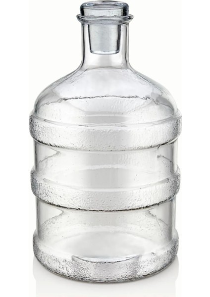 Turuncu Cam Damacana Su Şişesi 2 Litre, Sağlıklı ve Dayanıklı Tasarım