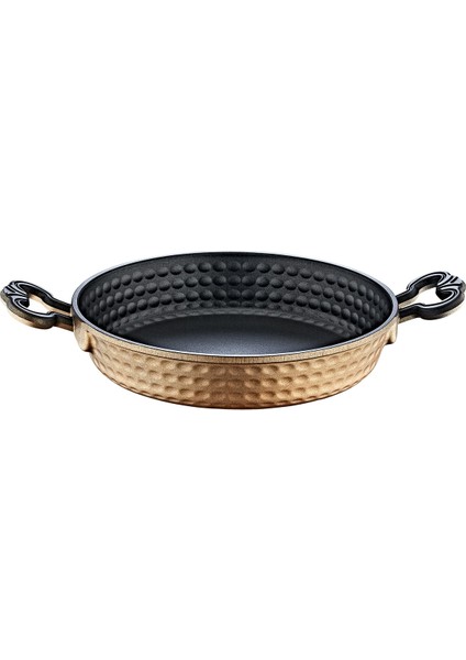 22CM Döküm Teflon Sahan, Dayanıklı ve Şık Mutfak Gereci