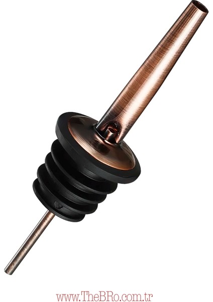 Kahverengi Vintage Eskitme Paslanmaz Çelik Şişe Dökücü ve Tıpa Seti fiyatları