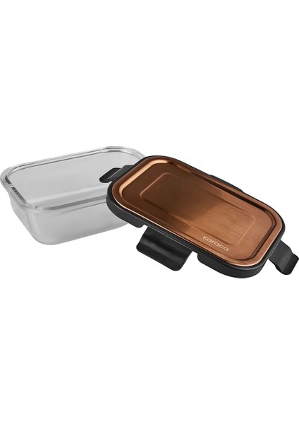 Kahverengi 630 ml Sızdırmaz Kapaklı Saklama Kabı, Pratik ve Güvenli Kullanım modelleri