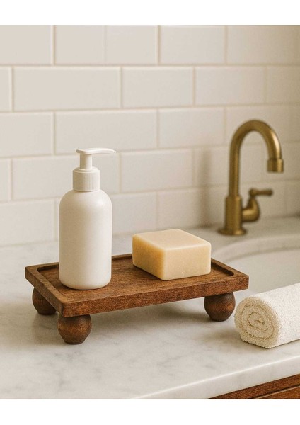 Doğal Ahşap Dikdörtgen Sunum Standı 17X30 Cm, Estetik ve Şık Tasarım fiyatları