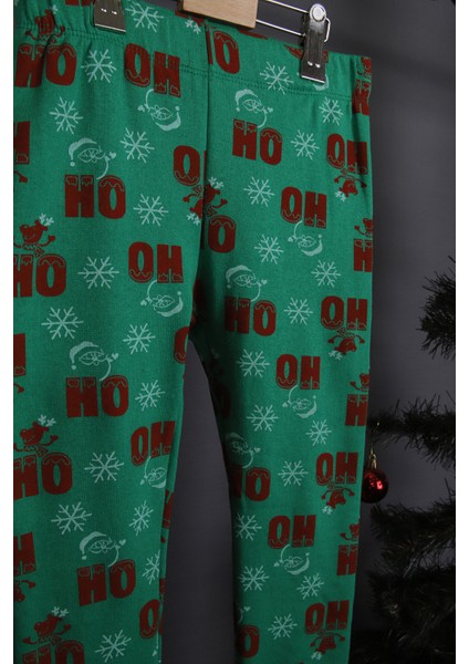 Noel Desenli Kız Tayt fırsatları