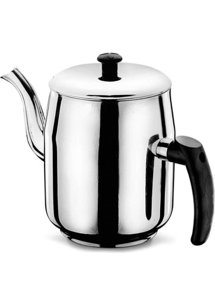 1.75L Bakalit Demlik, Siyah Kulp ile Şık ve Dayanıklı Kahve Demliği