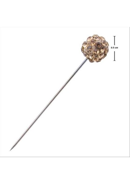 Zengezur Eşarp Iğnesi-Sarı