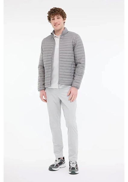 Perry Coat 1SN21 Erkek Mont - Koyu Gri