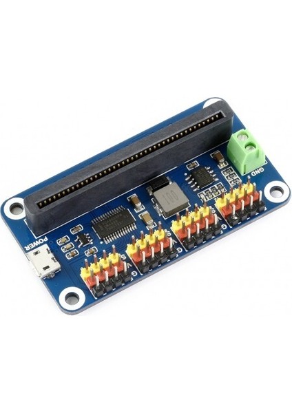 Microbit Için Servo Motor Sürücü, 16-Kanal, 12 Bit, I2C