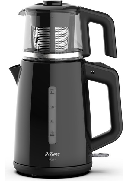 Pratik Çay Makinesi 1650W Siyah, Hızlı ve Kolay Demleme Özelliği