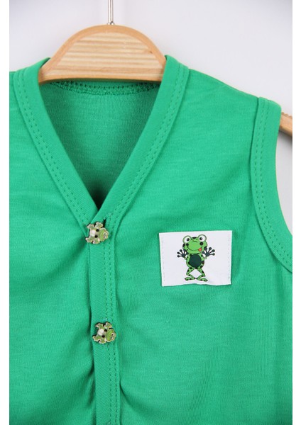 Armalı Bebek Yelek %100 Organik Pamuk Yumuşak Doku Mevsimlik Unisex Yelek fiyatları