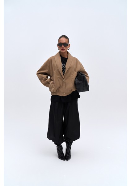 Bandera Koyu Bej Unisex Bomber Ceket fiyatları
