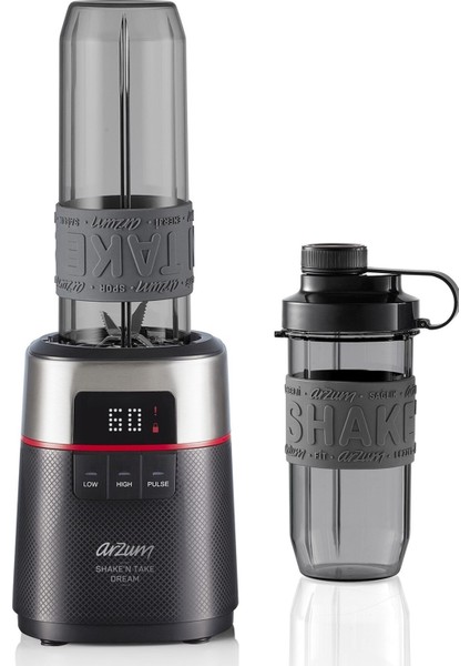 Şık Siyah Kişisel Smoothie Blender 500W 570ML ve 400ML Şişe Seti modelleri