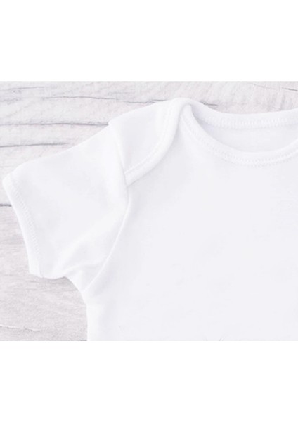 Sema Baby Prematüre Yarım Kol penye Çıtçıtlı Badi - Beyaz fırsatları