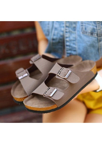 Rıno Kahverengi Nubuk Terlik indirimleri