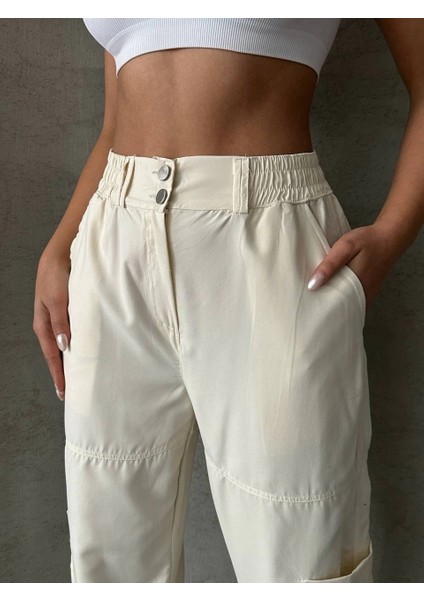 Jogger Lastik Paça Pantolon