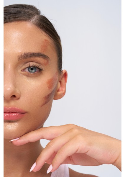 Amber Crystal – Doğal Bakır Işıltı Highlighter Stick | Nemlendirici & Antioksidan | Plastiksiz Ambalaj