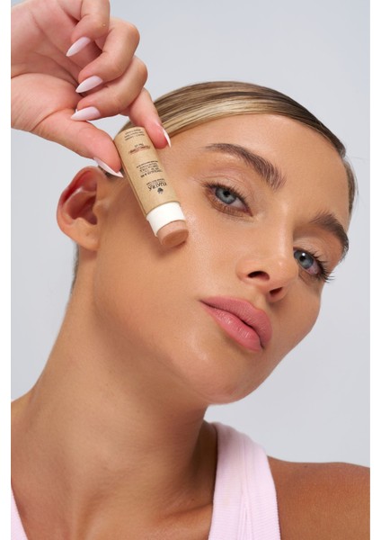 Amber Crystal – Doğal Bakır Işıltı Highlighter Stick | Nemlendirici & Antioksidan | Plastiksiz Ambalaj