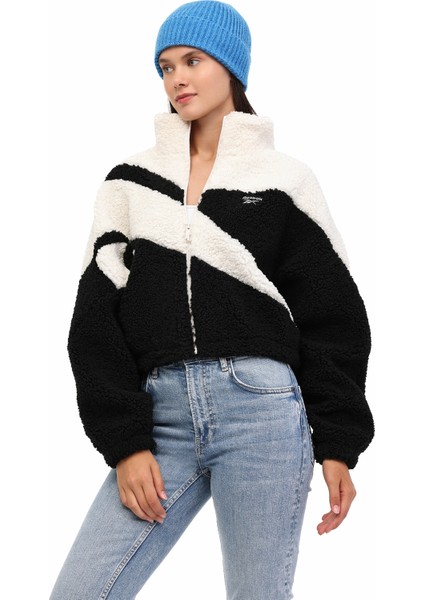 Bents Teddy Siyah Kadın Mont