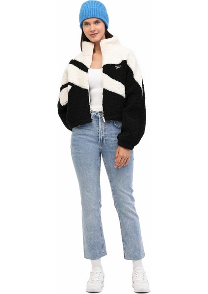 Bents Teddy Siyah Kadın Mont modelleri